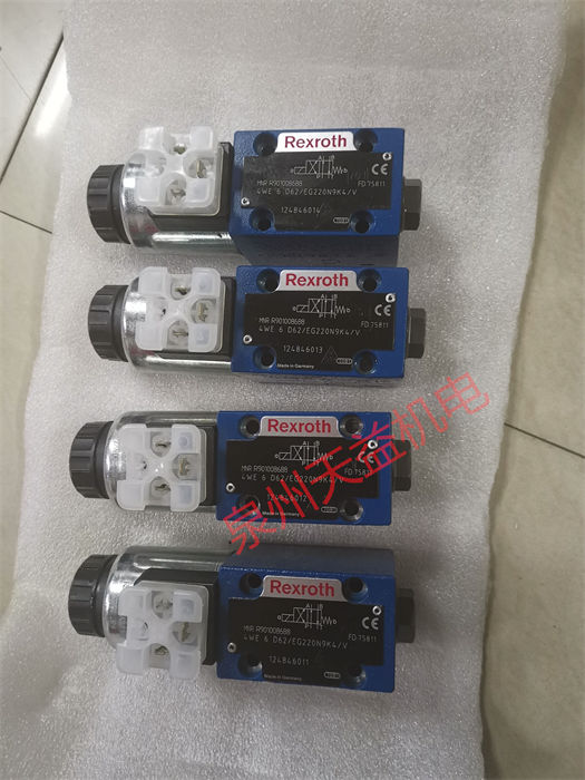 天益機電 力士樂工業(yè)產(chǎn)品 "R900013646 AB31-14 3-1A2A-TA" "4WE6D62 EG220N9K4 V" "R18535212X 1" "VT-TSPD-1-20 V0 0 